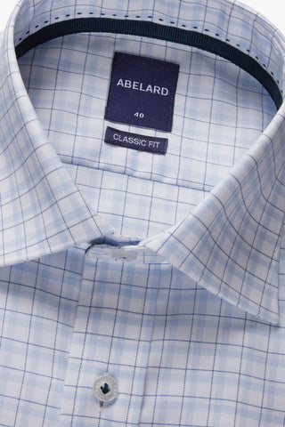 Abelard | Praino Twill Check Classic Fit Business Shirt