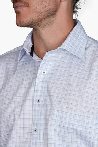 Abelard | Praino Twill Check Classic Fit Business Shirt