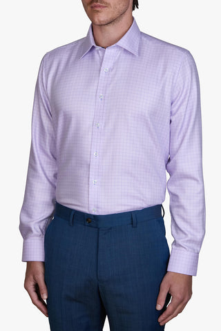 ABELARD | Tondi Twill Check Slim Business Shirt