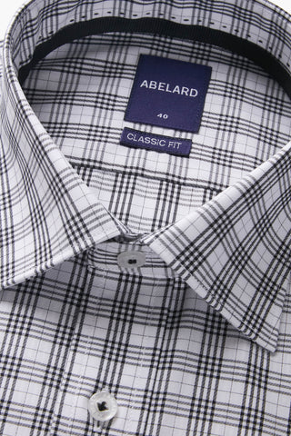 ABELARD | Racing Check Slim Business Shirt