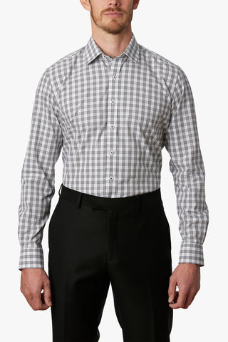 ABELARD | Racing Check Slim Business Shirt
