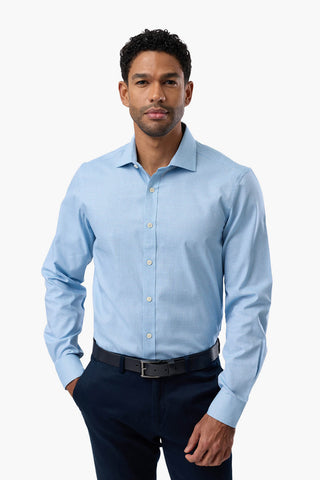 Brooksfield | Luxe Woven Shirt - Slim Fit