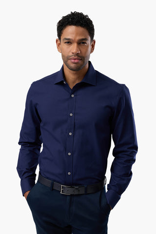 Brooksfield | Luxe Woven Shirt - Slim Fit