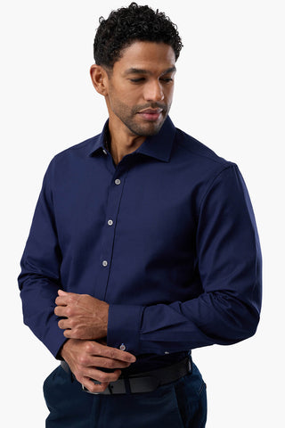 Brooksfield | Luxe Woven Shirt - Slim Fit