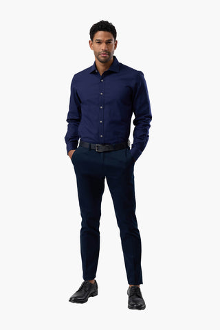 Brooksfield | Luxe Woven Shirt - Slim Fit