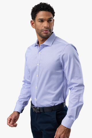 Brooksfield | Luxe Printed Shirt - Slim Fit