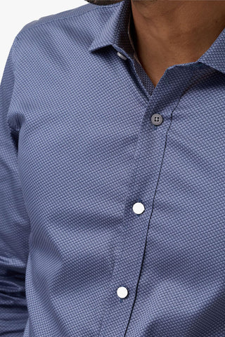 Brooksfield | Luxe Printed Shirt - Slim Fit