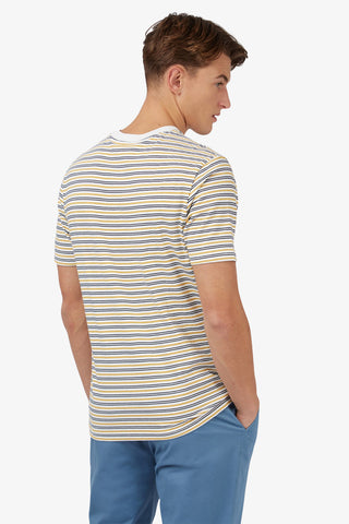Ben Sherman | Stripe Tee - Peter Shearer Menswear - [variant_option1] - [variant_option2] - [variant_option3]