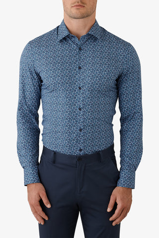 UBERSTONE | Kemba Disco Floral Casual Shirt - Peter Shearer Menswear - [variant_option1] - [variant_option2] - [variant_option3]