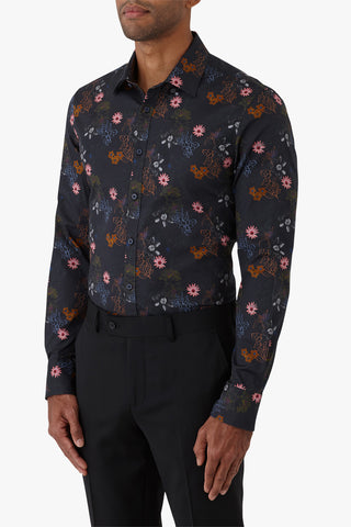 Uberstone | Kemba Floral Print Shirt