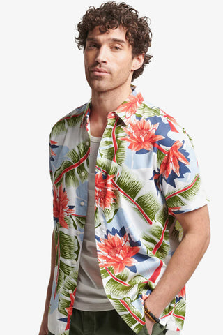 SUPERDRY | Vintage Hawaiian Short Sleeve Shirt - Peter Shearer Menswear - [variant_option1] - [variant_option2] - [variant_option3]