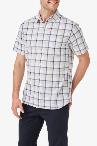 Blazer | Christian Check S/S Casual Shirt - Peter Shearer Menswear - [variant_option1] - [variant_option2] - [variant_option3]