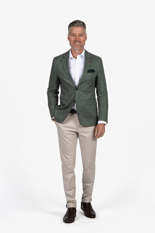 BROOKSFIELD | Sleek Linen Blazer - Peter Shearer Menswear - [variant_option1] - [variant_option2] - [variant_option3]