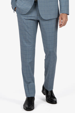 UBERSTONE | Joe Prince of Wales Check Trouser - Peter Shearer Menswear - [variant_option1] - [variant_option2] - [variant_option3]
