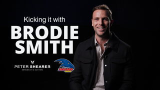 Peter Shearer interview Brodie Smith Adelaide Crows Football Club