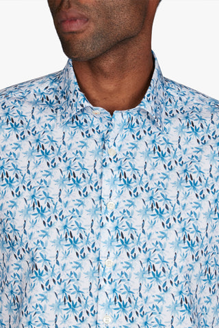 Simon Carter | Chamomile Floral Print Casual Shirt