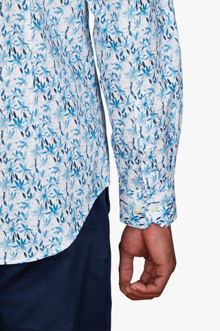 Simon Carter | Chamomile Floral Print Casual Shirt