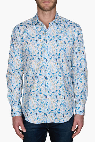 SIMON CARTER | Ethnic Paisley Digital Print Shirt