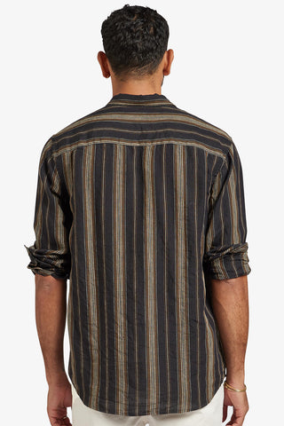 Academy Brand | Jeff Linen Shirt - Peter Shearer Menswear - [variant_option1] - [variant_option2] - [variant_option3]