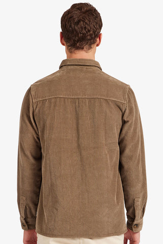 The Academy Brand | Lebowski Cord Overshirt - Peter Shearer Menswear - [variant_option1] - [variant_option2] - [variant_option3]