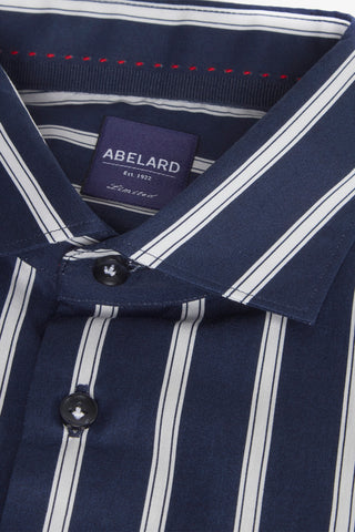 Abelard | Wallpaper Stripe Shirt Super Slim - Peter Shearer Menswear - [variant_option1] - [variant_option2] - [variant_option3]