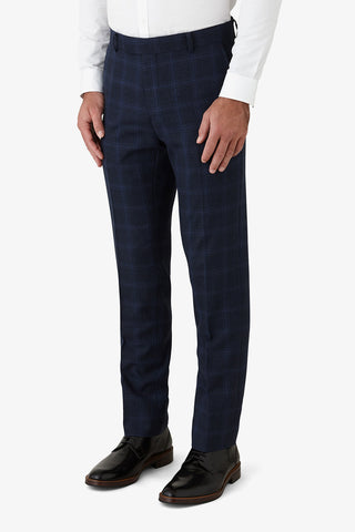 Gibson | Check Caper Trouser - Peter Shearer Menswear - [variant_option1] - [variant_option2] - [variant_option3]