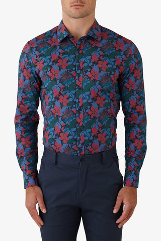 Uberstone | Furnishing Floral Kemba Shirt - Peter Shearer Menswear - [variant_option1] - [variant_option2] - [variant_option3]
