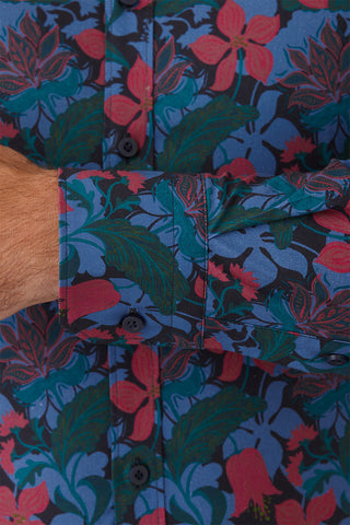 Uberstone | Furnishing Floral Kemba Shirt - Peter Shearer Menswear - [variant_option1] - [variant_option2] - [variant_option3]