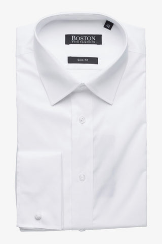 Boston | Liberty French Cuff Business Shirt White 37