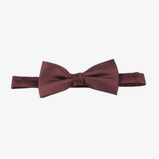 Carlo Visconti | Self pattern bow tie Burgundy ALL 