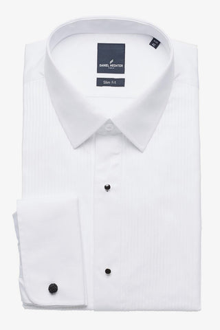 Daniel Hechter | Formal Peak Collar Dinner Shirt White 37