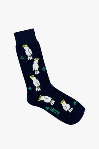LAFITTE | Socks Cockatoo Navy 6-10
