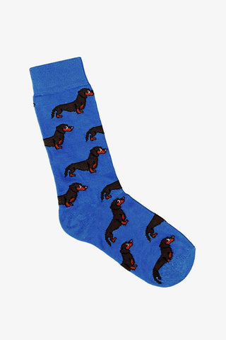 LAFITTE | Socks Dachshund Blue 11-14