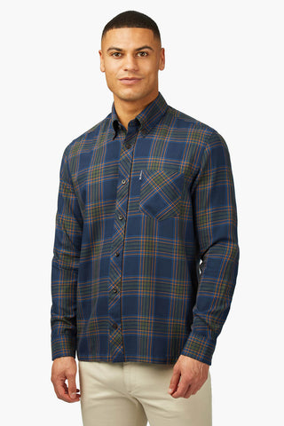 BEN SHERMAN | Grid Check Shirt