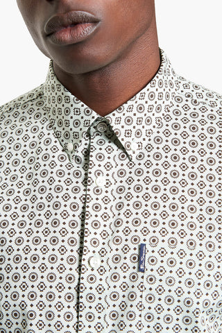 BEN SHERMAN | Block Geo Print s/s Shirt