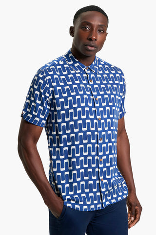 BEN SHERMAN | Jazz Print S/S Shirt