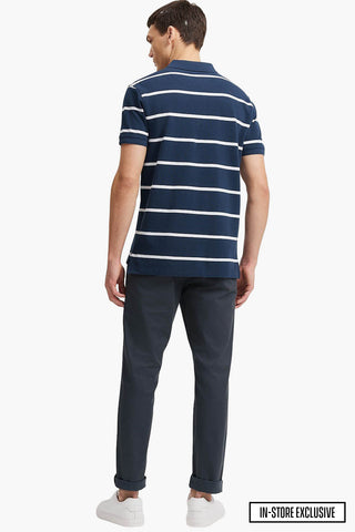 Country Road | Stripe Pique Polo