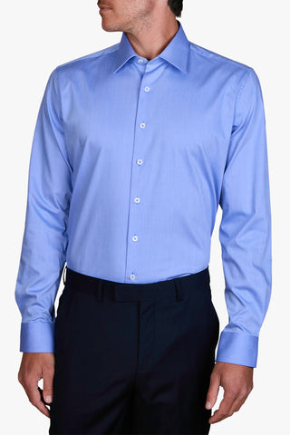 Abelard | Sant Erasmo Slim Fit Business Shirt - Peter Shearer Menswear - [variant_option1] - [variant_option2] - [variant_option3]
