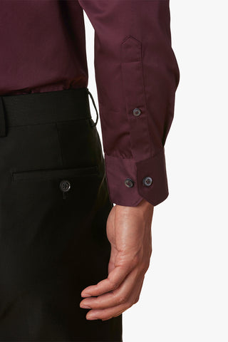 Abelard | Spoltore Sateen Casual Shirt - Peter Shearer Menswear - [variant_option1] - [variant_option2] - [variant_option3]