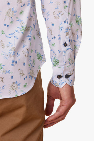 Abelard | Recanati Print Casual Shirt - Peter Shearer Menswear - [variant_option1] - [variant_option2] - [variant_option3]