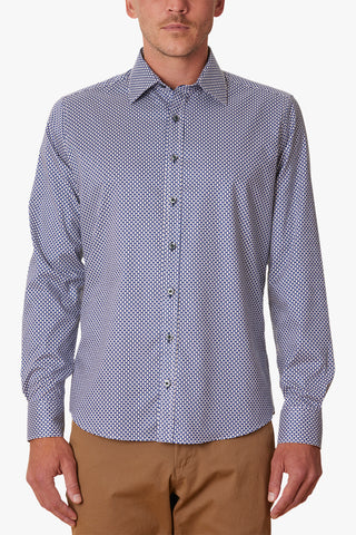 Abelard | Arprutino Print Casual Shirt - Peter Shearer Menswear - [variant_option1] - [variant_option2] - [variant_option3]