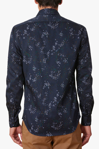 Abelard | Fossacesia Print Casual Shirt - Peter Shearer Menswear - [variant_option1] - [variant_option2] - [variant_option3]