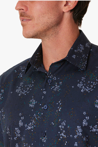 Abelard | Fossacesia Print Casual Shirt - Peter Shearer Menswear - [variant_option1] - [variant_option2] - [variant_option3]
