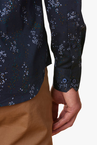 Abelard | Fossacesia Print Casual Shirt - Peter Shearer Menswear - [variant_option1] - [variant_option2] - [variant_option3]