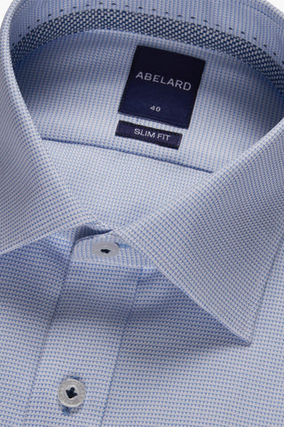 Abelard | Zig-Zag Twill Slim Fit Business Shirt