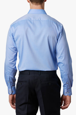 ABELARD | Des Anges Dobby Classic Business Shirt - Peter Shearer Menswear - [variant_option1] - [variant_option2] - [variant_option3]