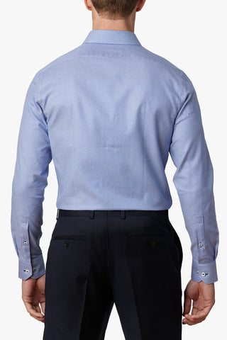 ABELARD | Verdon Puppytooth Slim Business Shirt - Peter Shearer Menswear - [variant_option1] - [variant_option2] - [variant_option3]