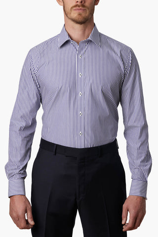 ABELARD | Istres Stripe Slim Business Shirt