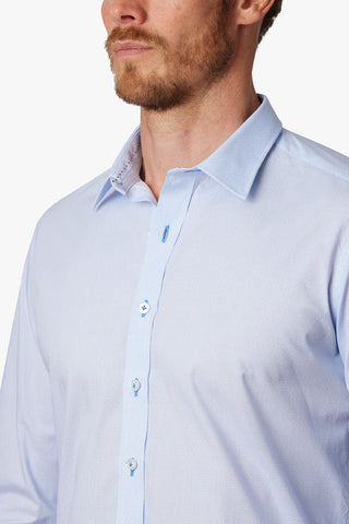 ABELARD | Apilies Print Slim Business Shirt