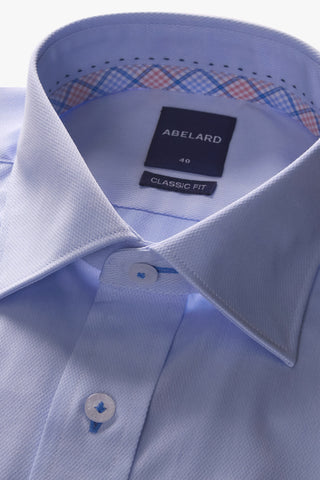 ABELARD | Auvergne Diamond Classic Business Shirt - Peter Shearer Menswear - [variant_option1] - [variant_option2] - [variant_option3]